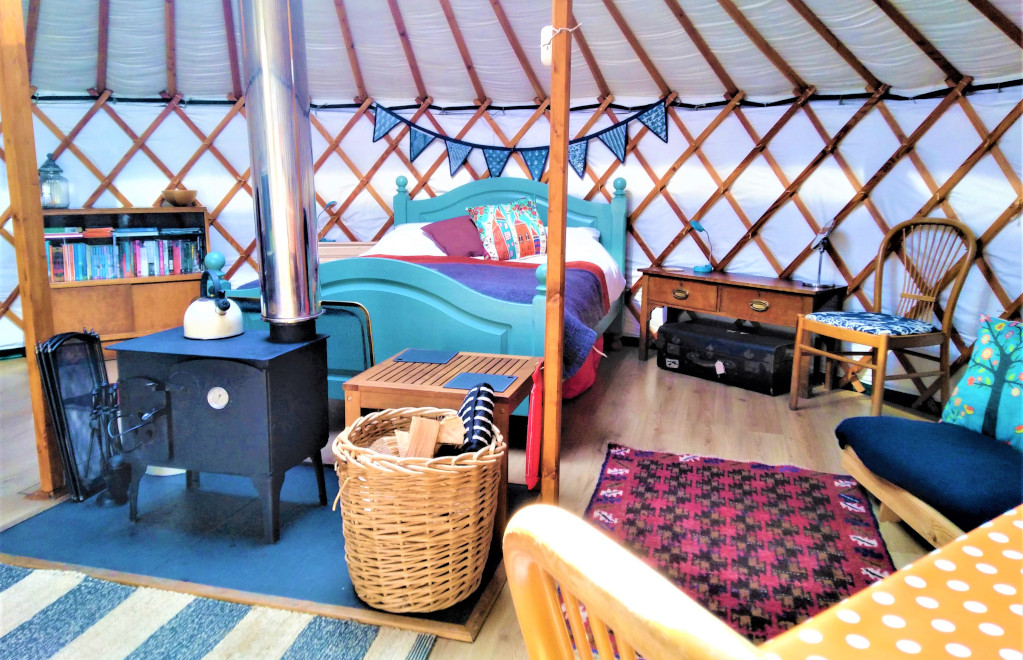 Luxury Glamping Yurt at Runach Arainn, Isle of Arran, Scotland